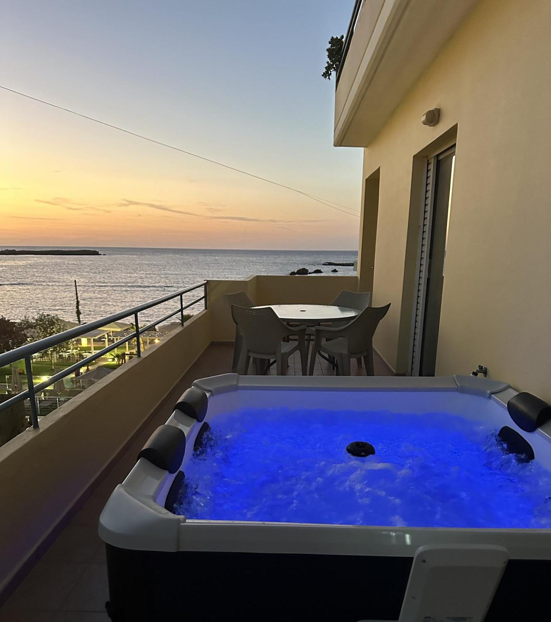 Ferienwohnung Be Crete - Vista Lazareta Chania  Exterior foto